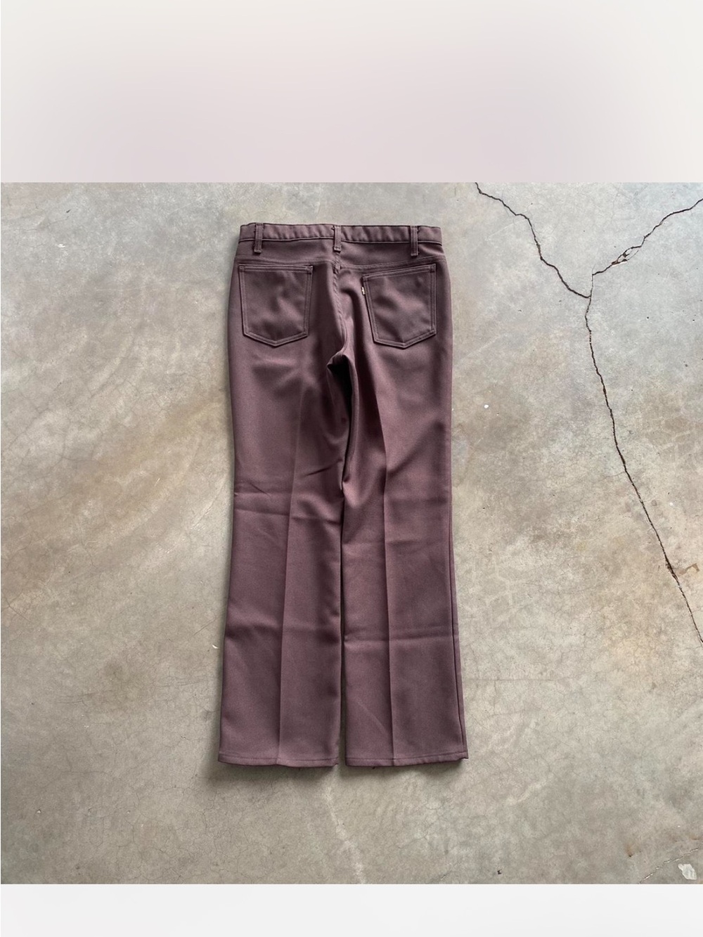 Levi's Straight Jeans in Mauve Brown